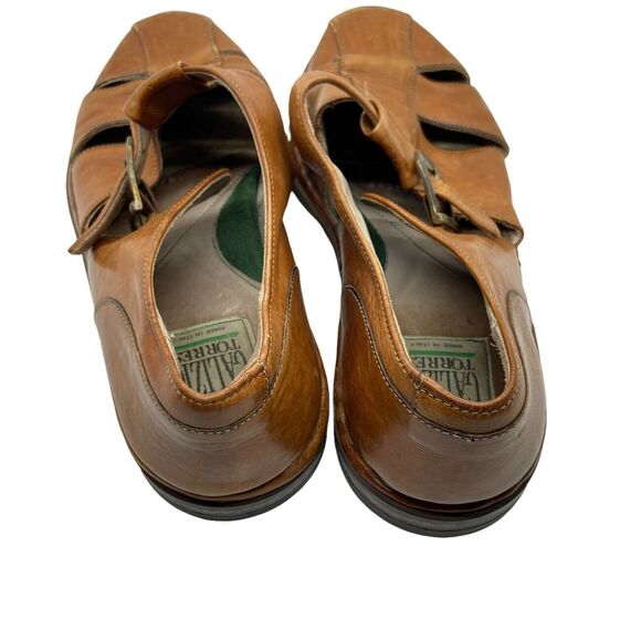 Fisherman Sandals Galizio Torresi Mens Brown Leather Casual Size M 8 W 10 main image 15